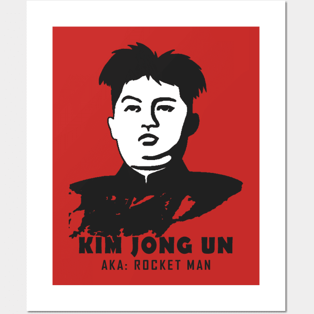 Kim Jong Un Wall Art by Etopix